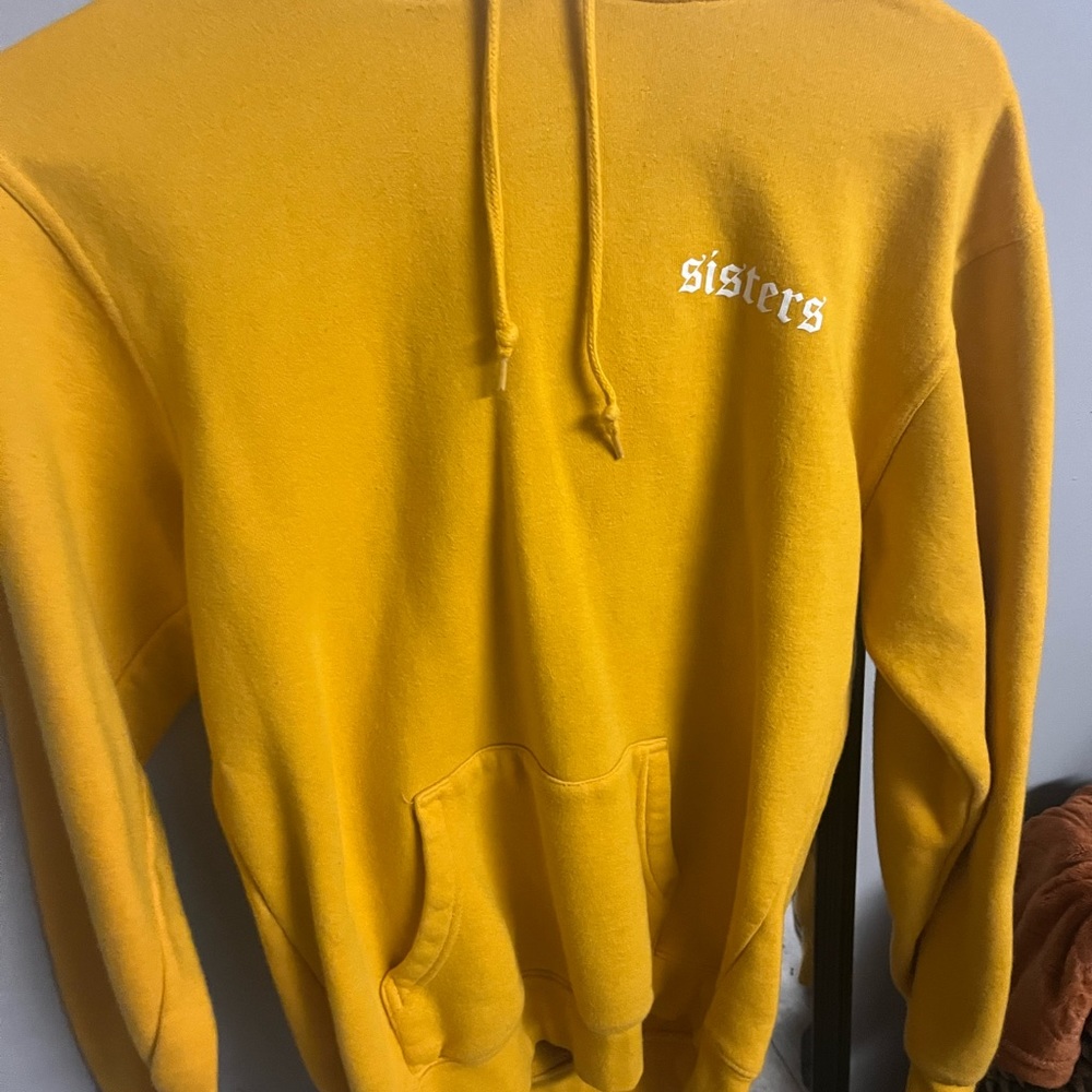 yellow James Charles hoodie